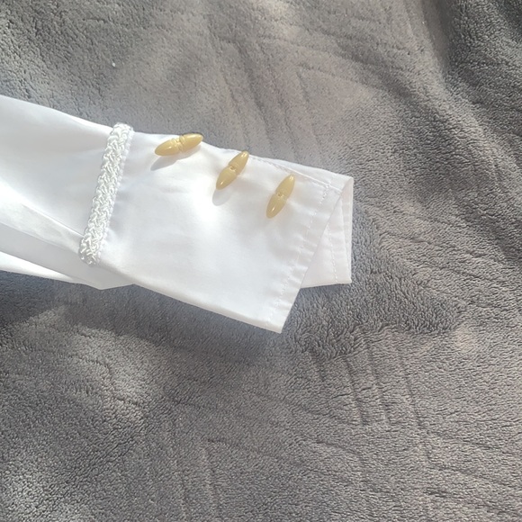 White Western Button Up - Picture 4 of 6